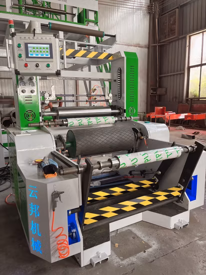 Extrusora de película Pbat de PLA biodegradable de alta velocidad Línea de extrusión por soplado Máquina sopladora de película plástica Máquina cortadora de película Precio para LLDPE LDPE y HDPE